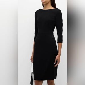 Theory|  Black Long Sleeve Dress